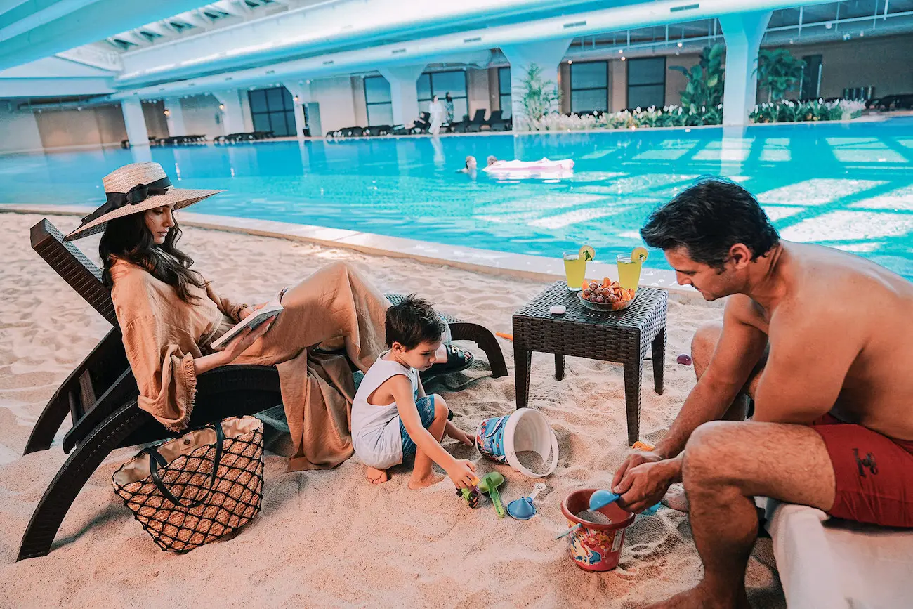 Pool area